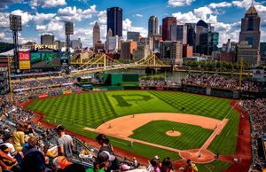 Pittsburgh Pirates baseball game at PNC Park, Pittsburgh, PA